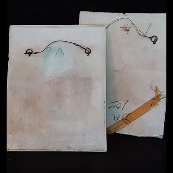 Buckbee & Brehm Chalkware Plaques - Picture 5 of 5